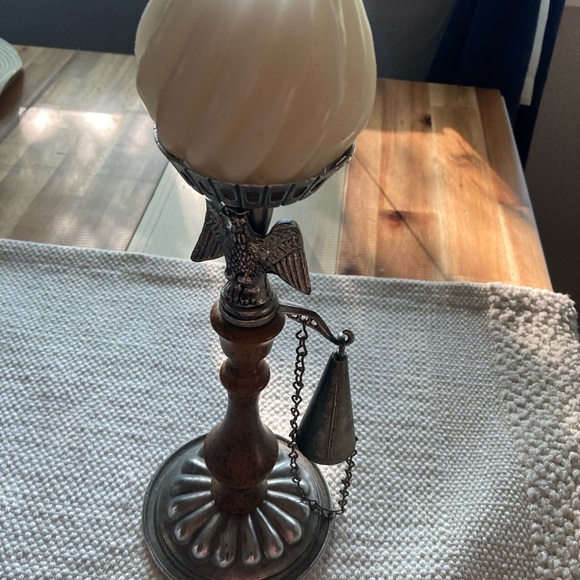 COPY - Vtg. Candle holder w/Eagle & Snufffer - Picture 4 of 4
